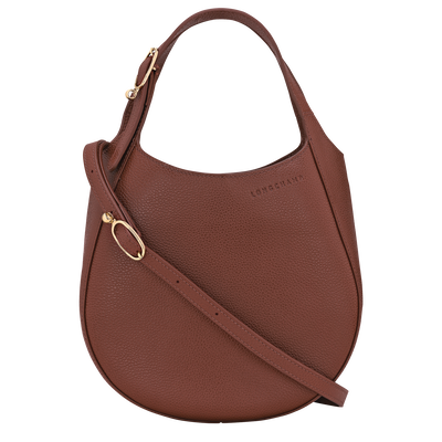 Le Foulonné Handbag S, Coffee