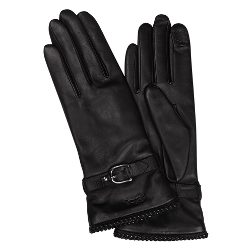 Gants femme, 001 Noir Vue 1 de Gants femme, 001 Noir, hi-res