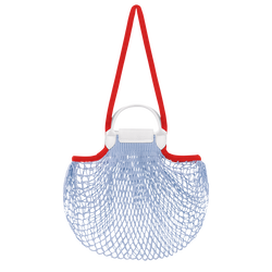 Le Pliage Filet 織網包 L, 天藍色