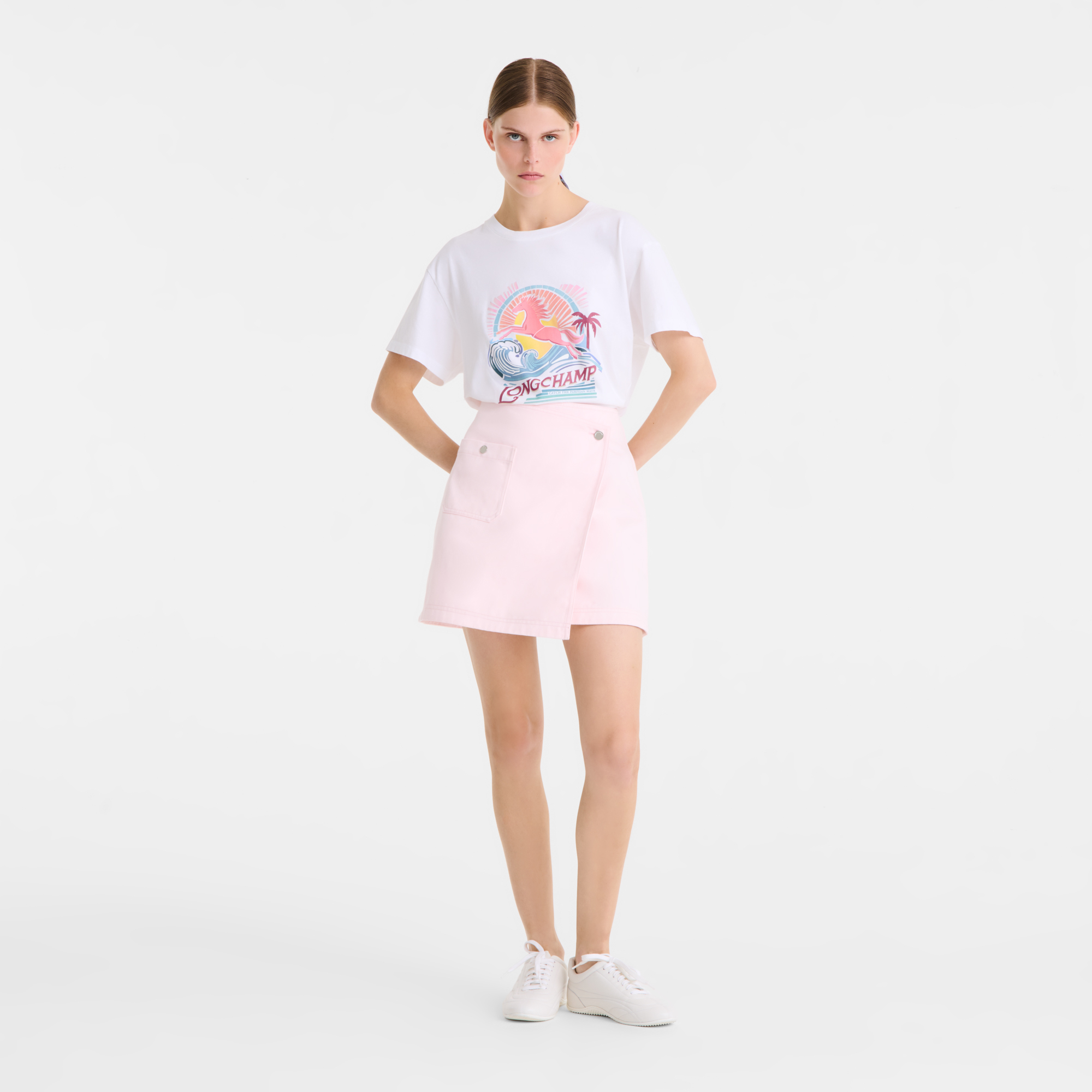 null T-shirt,  Bianco