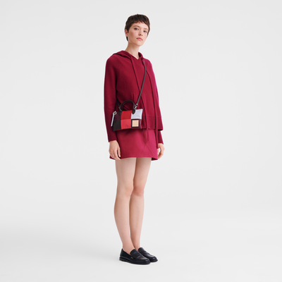 Re-play Bolso con asa superior  XS, Berenjena