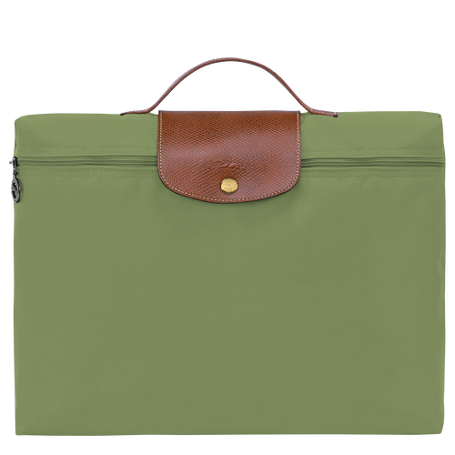 Le Pliage 原創系列 公事包 S , 苔蘚綠色 - 再生帆布 - 查看 1 5