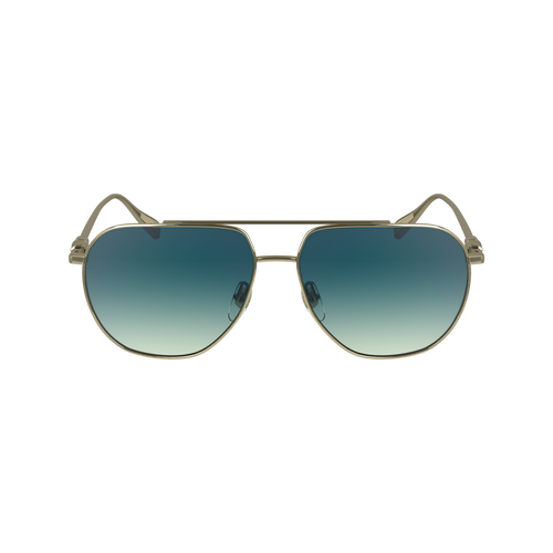 Sunglasses , Gold/Petrol Blue - OTHER - View 1 of  2