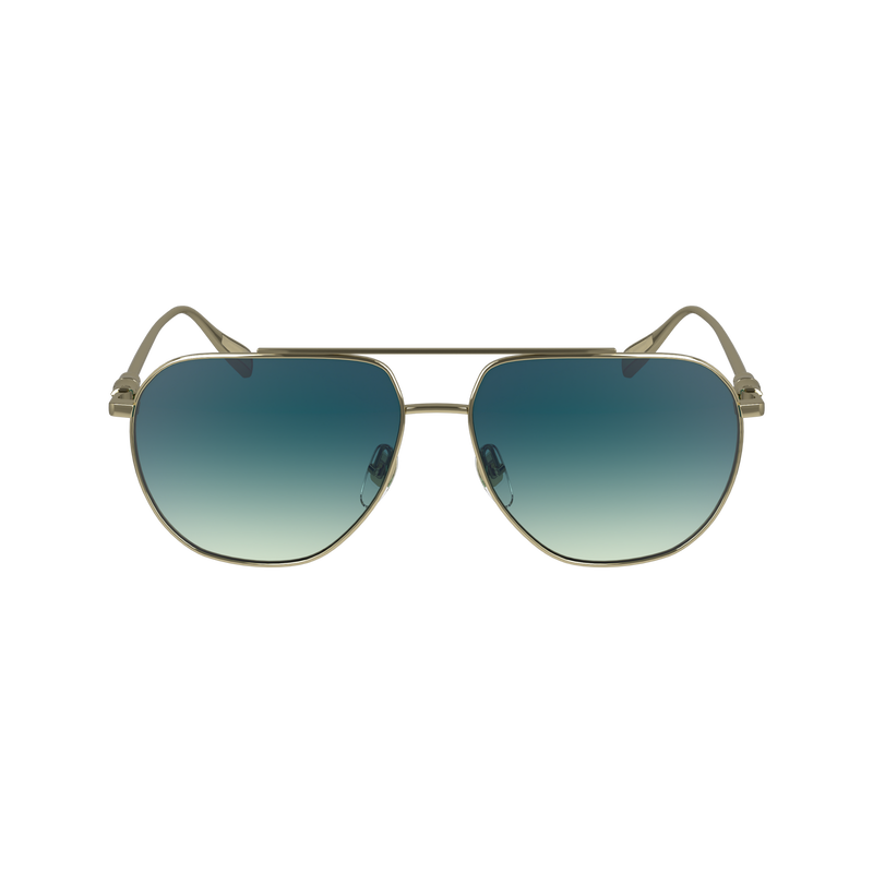 Sunglasses , Gold/Petrol Blue - OTHER  - View 1 of  2