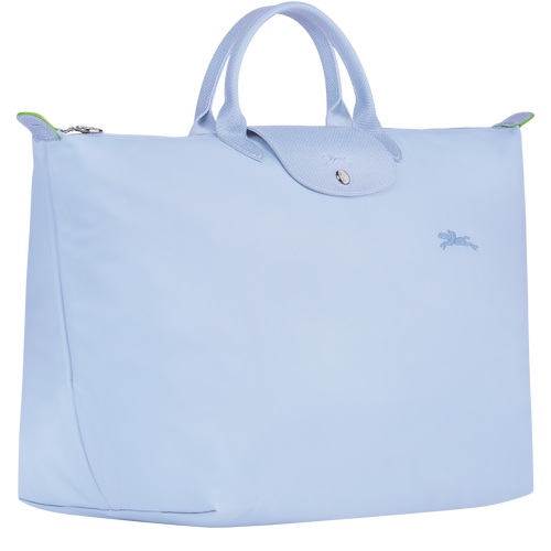 Le Pliage Green S Travel bag , Sky Blue - Recycled canvas - View 2 of  4