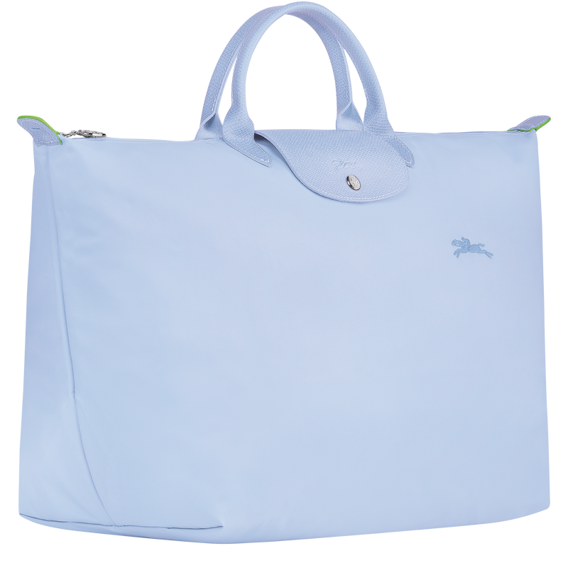 Le Pliage Green S Travel bag , Sky Blue - Recycled canvas  - View 2 of 4