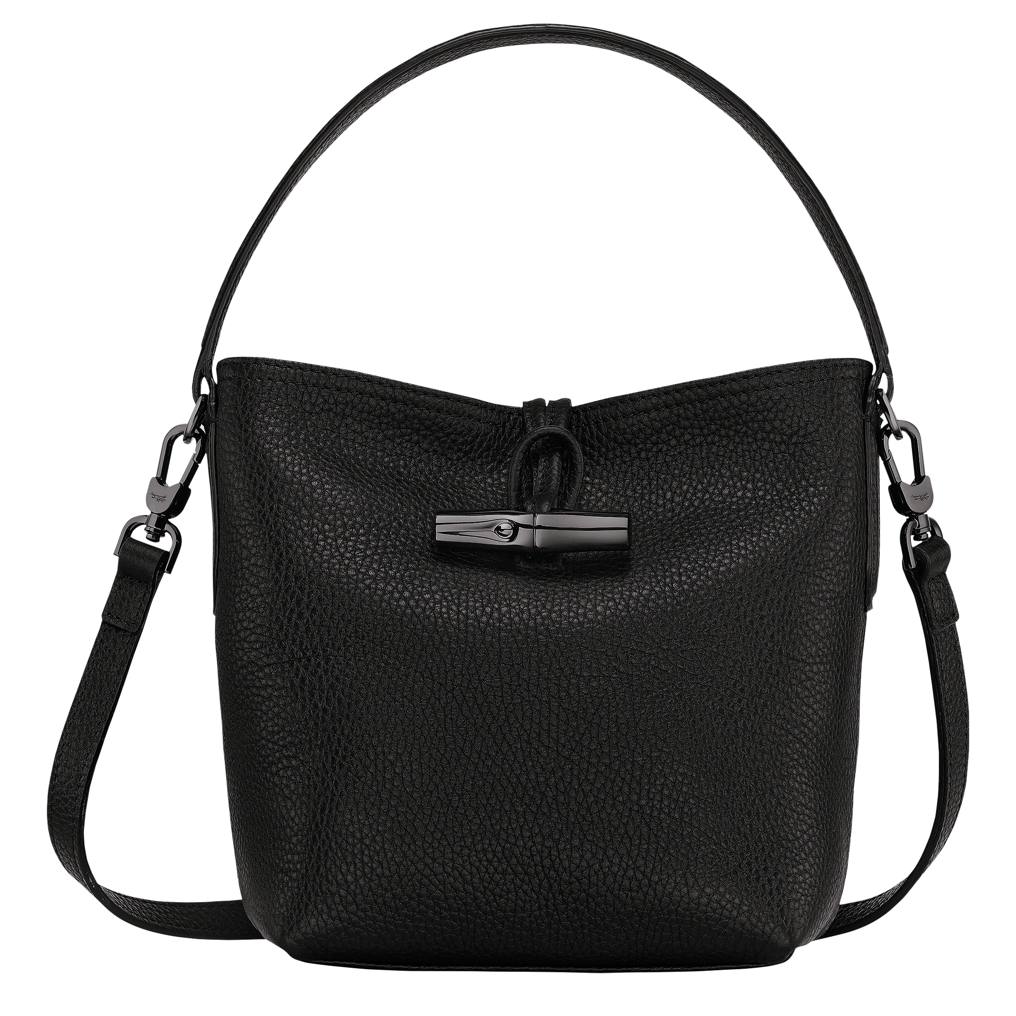 Roseau Essential Small Bucket Bag, Crossbody Bags