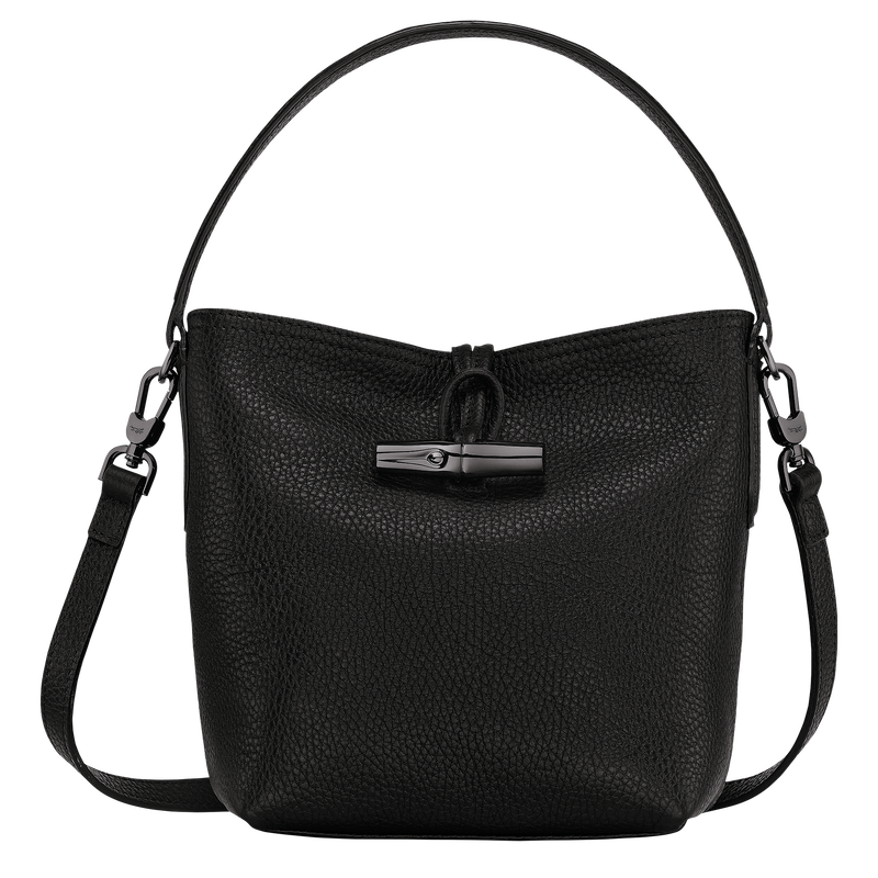 Le Roseau Essential XS Bucket bag , Black - Leather  - View 1 of  5