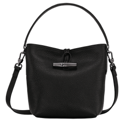 Roseau Essential XS Bucket bag , Black - Leather