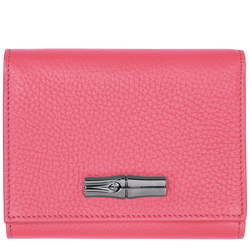 Brieftasche im Kompaktformat Roseau Essential , Leder - Grenadine