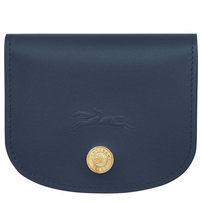 Épure Kaarthouder , Marineblauw - Leder  - Weergave 1 van  3