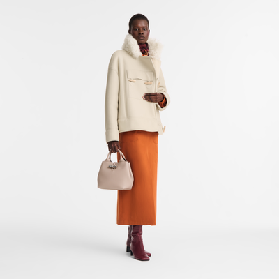 Le Roseau S Handbag , Clay - Leather