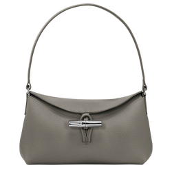Roseau S Hobo bag , Turtledove - Leather