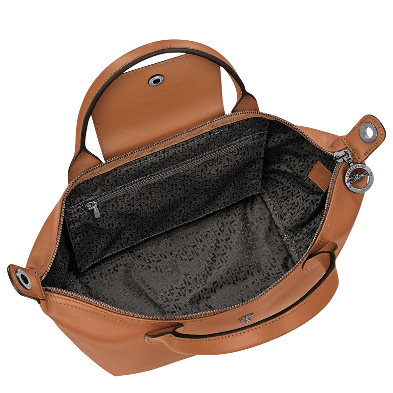 Le Pliage Xtra Bolso con asa superior S , Cuero - Anacardo  - Vista 4 de 5