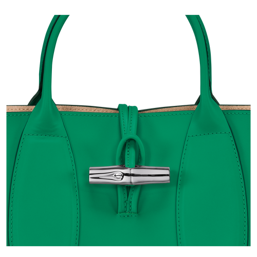 Roseau Handbag M, Grass/Green Light