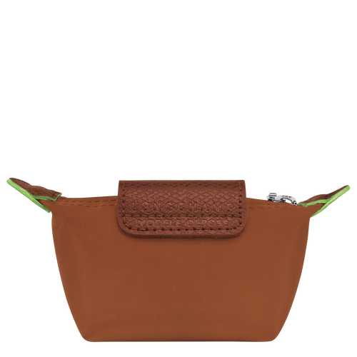 Le Pliage Green Coin purse , Cognac - Recycled canvas - View 2 of 3