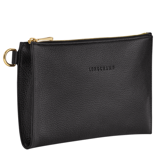 Le Foulonné Pouch , Black - Leather - View 2 of  3