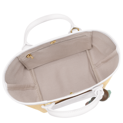 Le Pliage Collection Basket bag XS, White