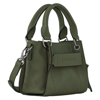 Longchamp 3D Handtasche XS, Khaki