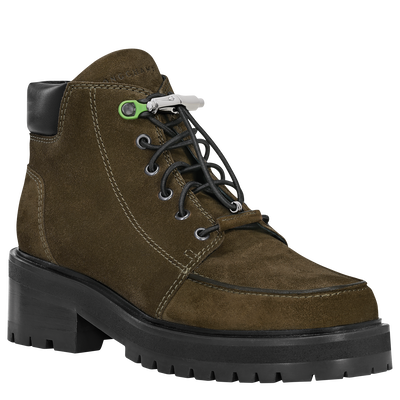 La Baroudeuse Low Boots, Olive