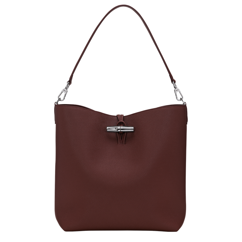 Le Roseau M Hobo bag , Burgundy - Leather  - View 1 of  5