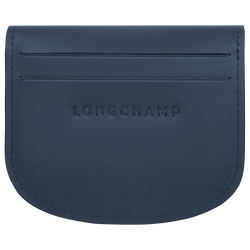 Épure Card holder , Navy - Leather