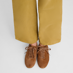 On-The-Go Sneakers , Amber - Leather