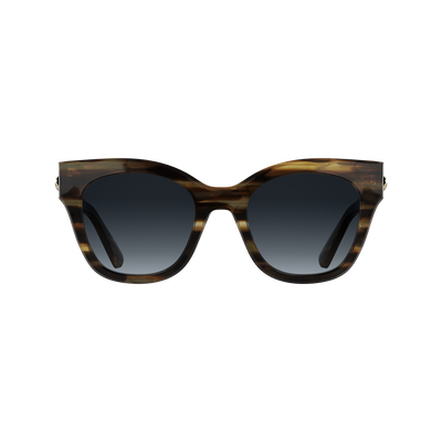 Sunglasses , Striped brown - OTHER