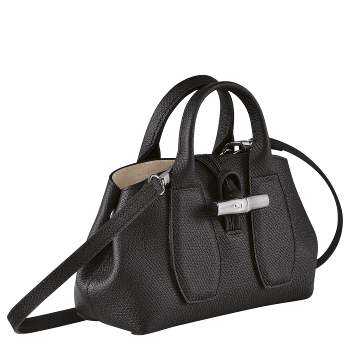 Roseau Top handle bag XS, Black