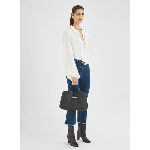 Top handle bag M, Pilot blue View 2 of Top handle bag M, Pilot blue, hi-res