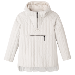 Jacket , White - Leather