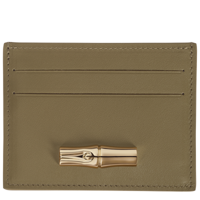 ル ロゾ カードケース , オリーブ - レザー