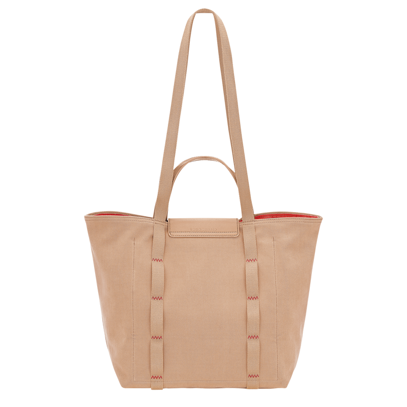 Shopping bag M Le Pliage Collection , Tela - Beige  - View 4 of  5