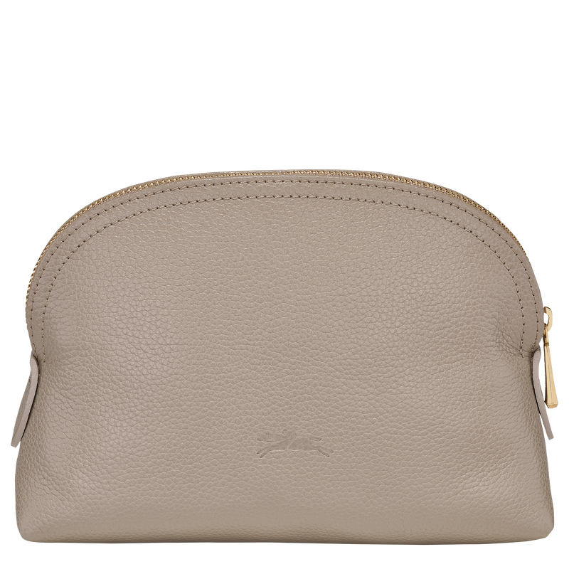 Le Foulonné Pouch , Turtledove - Leather  - View 3 of 3