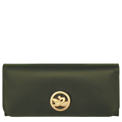 Box-Trot Continental wallet , Khaki - Leather - View 1 of  2