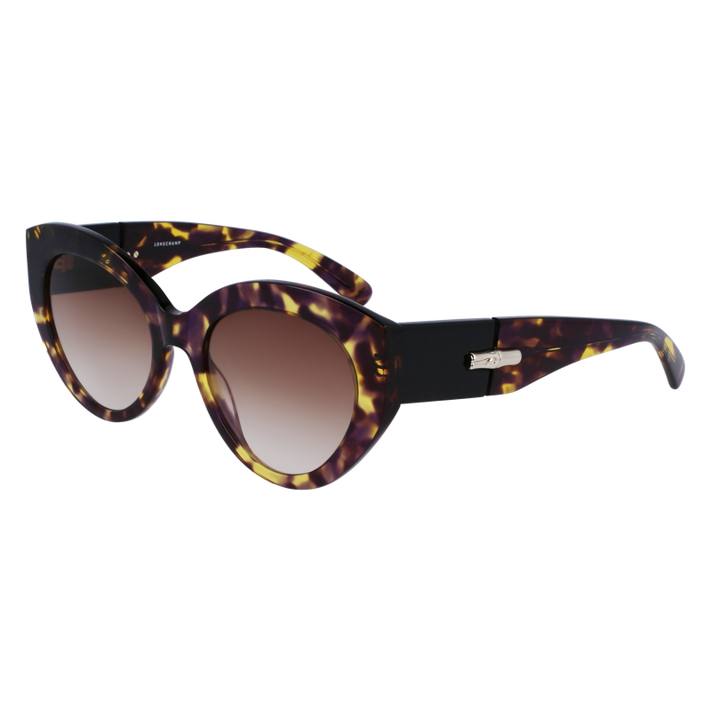 Sunglasses Havana Purple Acetate Longchamp IE