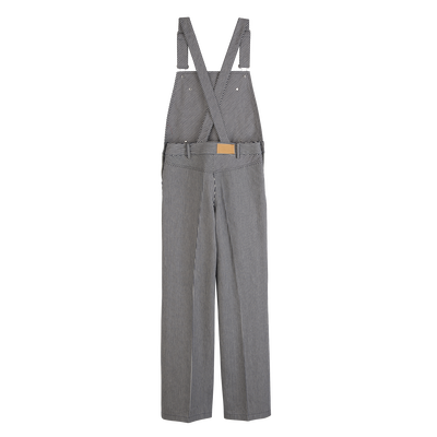 Jumpsuit , Navy - Jacquard stripes
