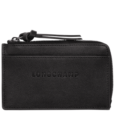Longchamp 3D Kaarthouder, Zwart