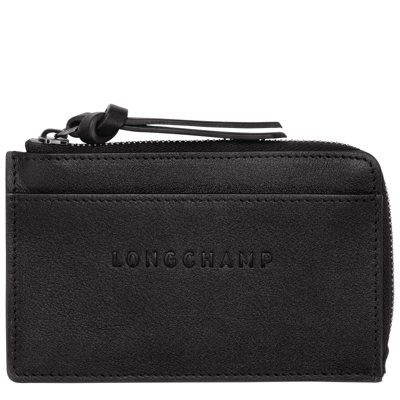 Longchamp 3D Card holder , Black - Leather  - View 1 of 4