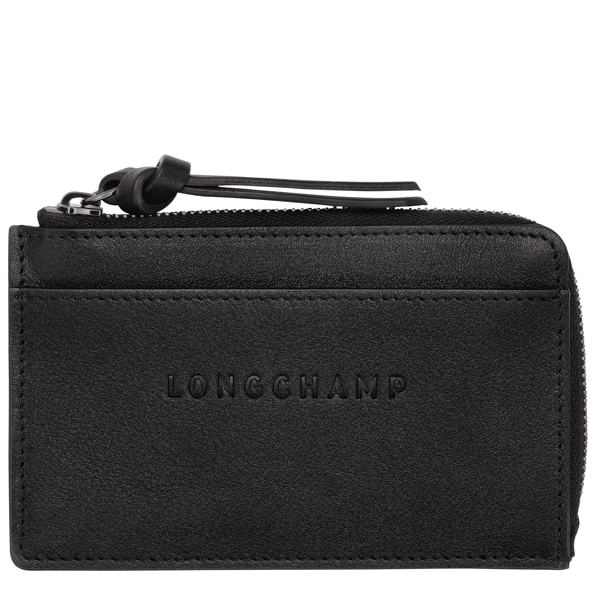 Longchamp 3D Card holder, Black