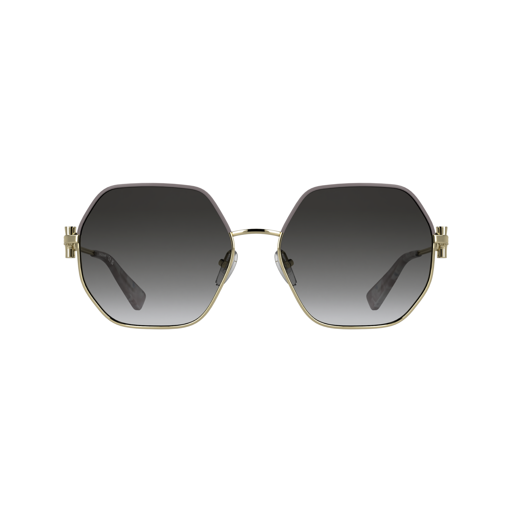 null Sunglasses, Golden/Degraded smoked