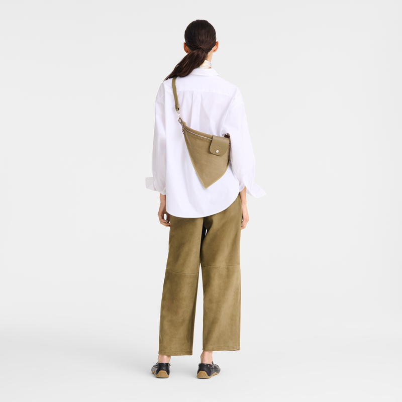 Le Pliage Collection S Crossbody bag , Lichen - Canvas  - View 2 of  6