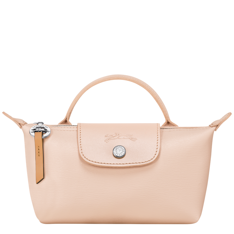 Pochette mit Henkel Le Pliage City , Canvas - Nude  - Ansicht 1 von 4