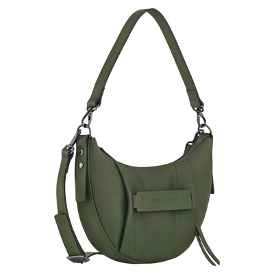 Longchamp 3D Sac bandouli&egrave;re S, Kaki