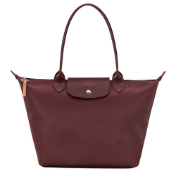 Le Pliage City 肩揹袋 M , 深紫色 - 帆布