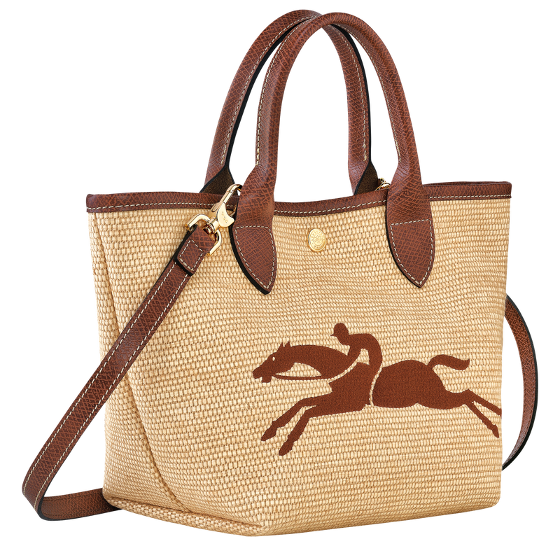 Le Panier Pliage S Basket bag , Brown - Canvas  - View 3 of  6