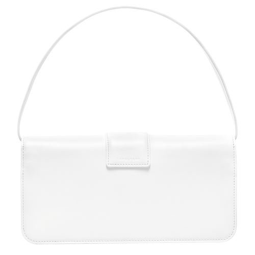 Box-Trot M Shoulder bag , White - Leather - View 4 of  4
