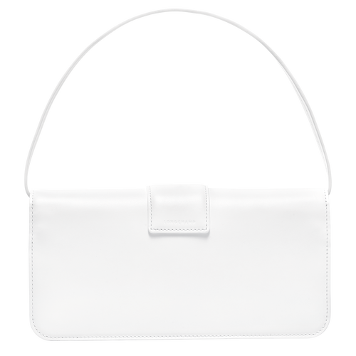 Box-Trot M Shoulder bag , White - Leather - View 4 of  4