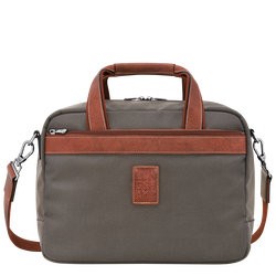 Reisetasche S Boxford , Recyceltes Canvas - Braun