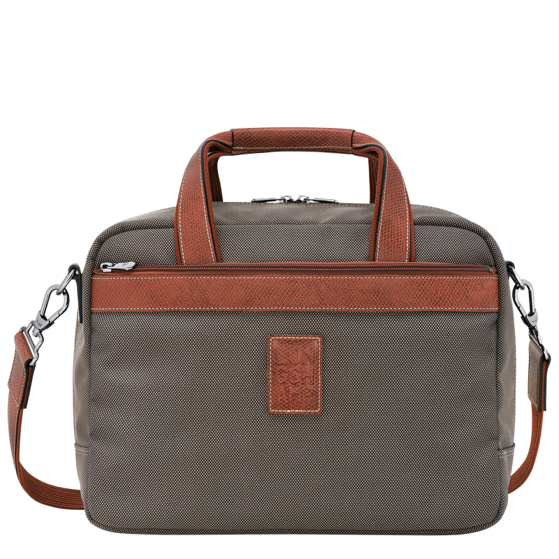 Boxford S Travel bag , Brown - Recycled canvas  - View 1 of  5